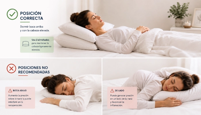 tiempo de recuperacion de una rinoplastia